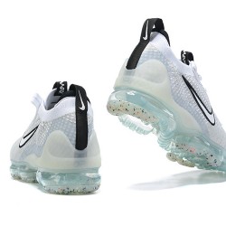 Dame/Herre Nike Air VaporMax 2021 Flyknit Hvit Black DB1550-100 Løper sko