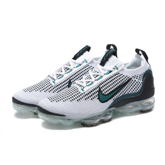 Dame/Herre Nike Air VaporMax 2021 Flyknit Hvit Black DQ3974-100 Løper sko