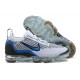 Dame/Herre Nike Air VaporMax 2021 Flyknit Hvit Blå DM0025-001 Løper sko