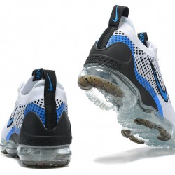 Dame/Herre Nike Air VaporMax 2021 Flyknit Hvit Blå DM0025-001 Løper sko