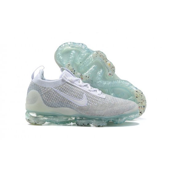 Dame/Herre Nike Air VaporMax 2021 Flyknit Hvit DC4112-100 Løper sko