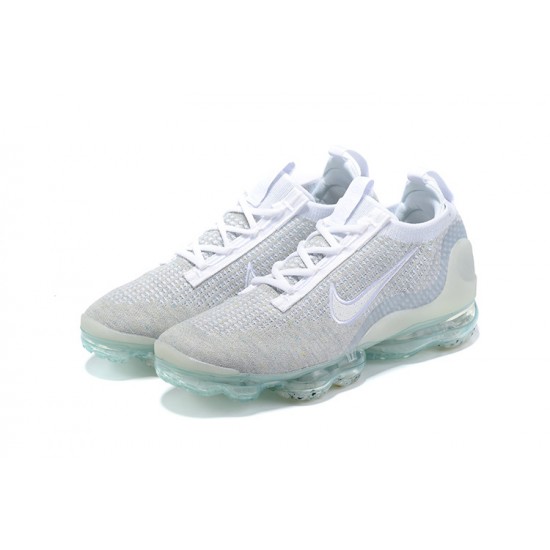 Dame/Herre Nike Air VaporMax 2021 Flyknit Hvit DC4112-100 Løper sko