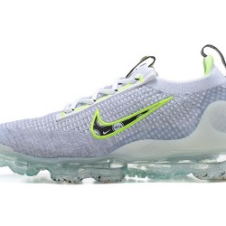 Dame/Herre Nike Air VaporMax 2021 Flyknit Hvit Grå DB1550-005  Løper sko