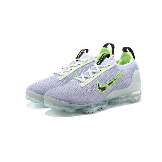 Dame/Herre Nike Air VaporMax 2021 Flyknit Hvit Grå DB1550-005  Løper sko