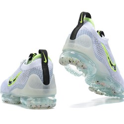 Dame/Herre Nike Air VaporMax 2021 Flyknit Hvit Grå DB1550-005  Løper sko