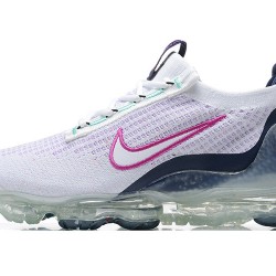 Dame/Herre Nike Air VaporMax 2021 Flyknit Hvit Pink DB1550-105 Løper sko