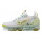 Dame/Herre Nike Air VaporMax 2021 Flyknit Hvit Gul Løper sko