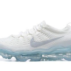 Dame/Herre Nike Air VaporMax 2023 Flyknit Pure Platinum Hvit Blå DV1678-002 Løper sko