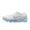 Dame/Herre Nike Air VaporMax 2023 Flyknit Pure Platinum Hvit Blå DV1678-002 Løper sko