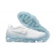 Dame/Herre Nike Air VaporMax 2023 Flyknit Pure Platinum Hvit Blå DV1678-002 Løper sko