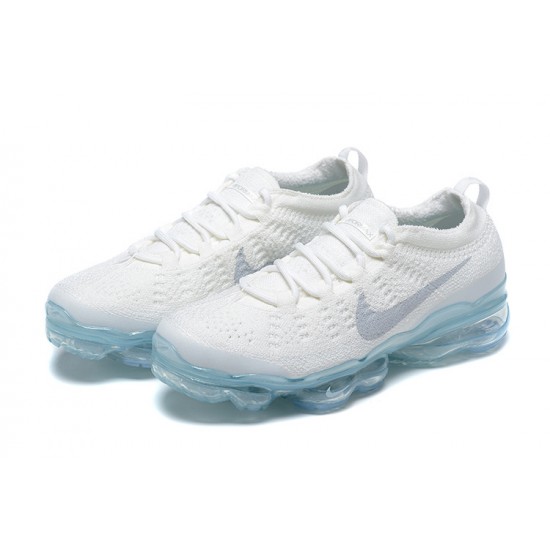 Dame/Herre Nike Air VaporMax 2023 Flyknit Pure Platinum Hvit Blå DV1678-002 Løper sko