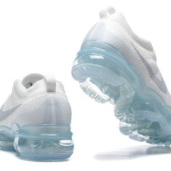 Dame/Herre Nike Air VaporMax 2023 Flyknit Pure Platinum Hvit Blå DV1678-002 Løper sko