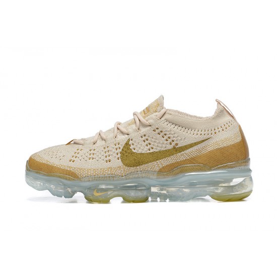 Dame/Herre Nike Air VaporMax 2023 Flyknit Beige DV1678-100 Løper sko