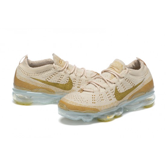 Dame/Herre Nike Air VaporMax 2023 Flyknit Beige DV1678-100 Løper sko