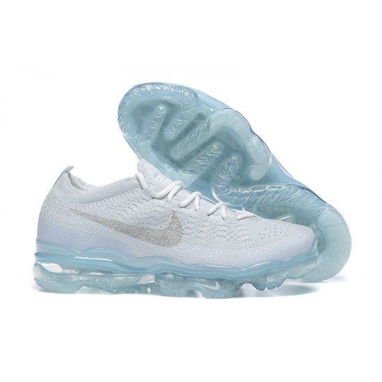 Dame/Herre Nike Air VaporMax 2023 Flyknit Grå Blå DV6840-100 Løper sko