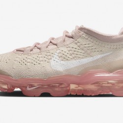 Dame Nike Air VaporMax 2023 Flyknit Oatmeal Pink DV6840-101 Løper sko