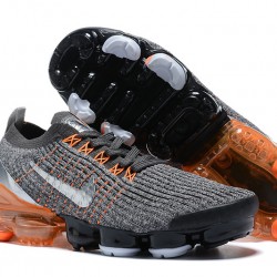 Dame/Herre Nike Air VaporMax Flyknit 3 Grå Orange Løper sko AJ6900-024