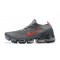 Dame/Herre Nike Air VaporMax Flyknit 3 Grå Rød Løper sko CT1270-001