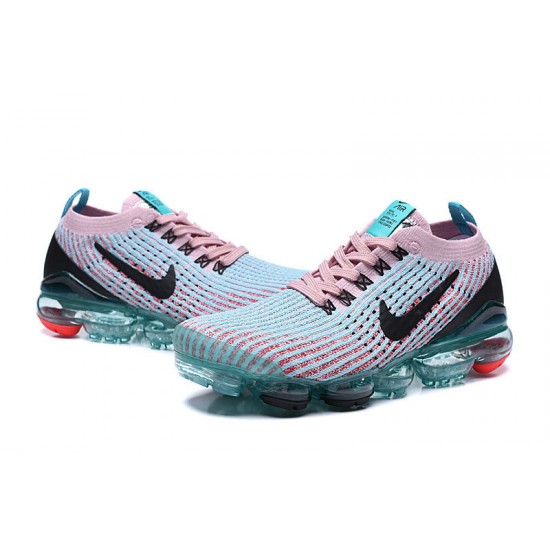 Dame/Herre Nike Air VaporMax Flyknit 3 Pink Black Løper sko AJ6900-401