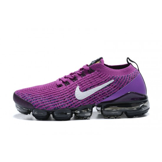 Dame/Herre Nike Air VaporMax Flyknit 3 Purple Black Løper sko AJ6900-502