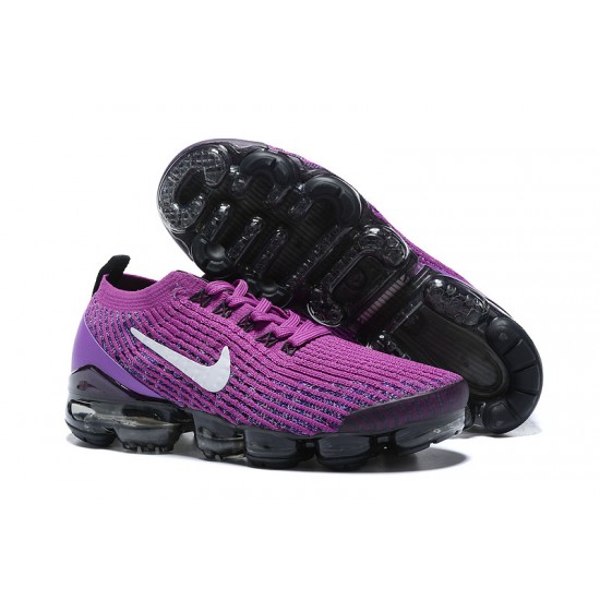 Dame/Herre Nike Air VaporMax Flyknit 3 Purple Black Løper sko AJ6900-502