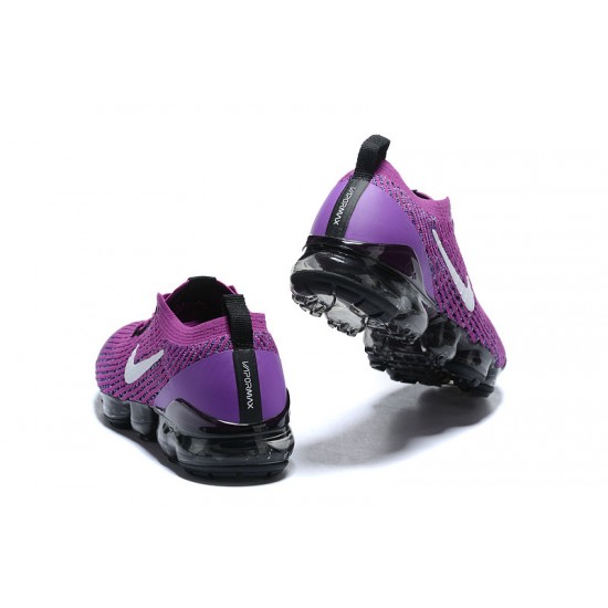 Dame/Herre Nike Air VaporMax Flyknit 3 Purple Black Løper sko AJ6900-502