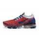 Dame/Herre Nike Air VaporMax Flyknit 3 Rød Blå Løper sko CW5585-100