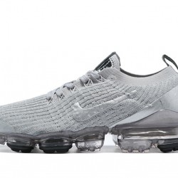 Dame/Herre Nike Air VaporMax Flyknit 3 Sølv Grå Løper sko AJ6900-101