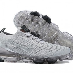 Dame/Herre Nike Air VaporMax Flyknit 3 Sølv Grå Løper sko AJ6900-101