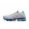 Dame/Herre Nike Air VaporMax Flyknit 3 Hvit Blå Løper sko AJ6900-003