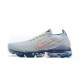 Dame/Herre Nike Air VaporMax Flyknit 3 Hvit Blå Løper sko AJ6900-003