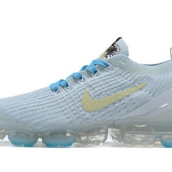 Dame/Herre Nike Air VaporMax Flyknit 3 Hvit Blå Løper sko AJ6910-500