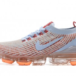 Dame/Herre Nike Air VaporMax Flyknit 3 Hvit Orange Løper sko AJ6910-400