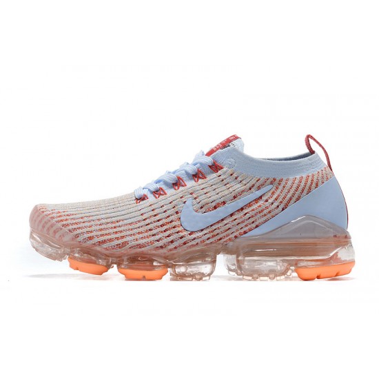 Dame/Herre Nike Air VaporMax Flyknit 3 Hvit Orange Løper sko AJ6910-400