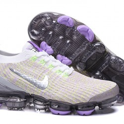 Dame/Herre Nike Air VaporMax Flyknit 3 Hvit Purple Løper sko AJ6900-102