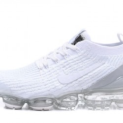 Dame/Herre Nike Air VaporMax Flyknit 3 Hvit Løper sko AJ6900-100