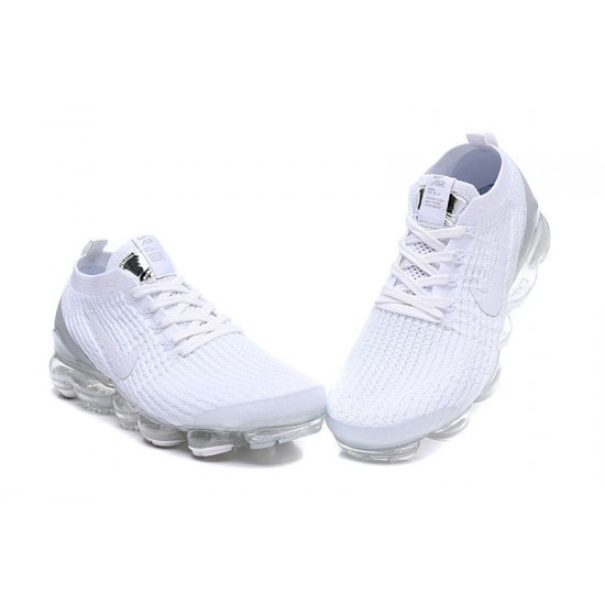 Dame/Herre Nike Air VaporMax Flyknit 3 Hvit Løper sko AJ6900-100