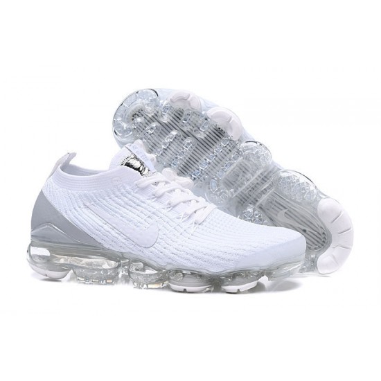 Dame/Herre Nike Air VaporMax Flyknit 3 Hvit Løper sko AJ6900-100