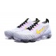 Dame/Herre Nike Air VaporMax Flyknit 3 Hvit Gul Løper sko AJ6900-103