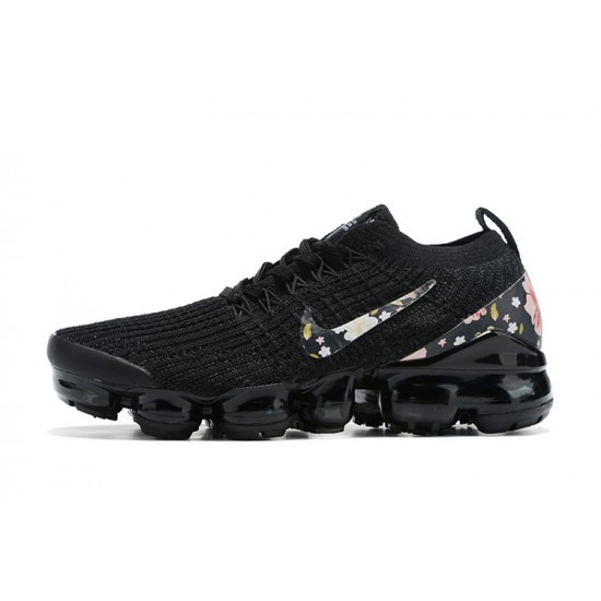 Dame Nike Air VaporMax Flyknit 3 Black Løper sko CK0730-188