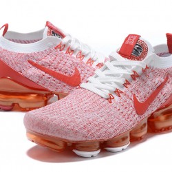 Dame Nike Air VaporMax Flyknit 3 Pink Rød Løper sko CK0730-188