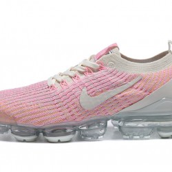 Dame Nike Air VaporMax Flyknit 3 Pink Hvit Løper sko AJ6910-008