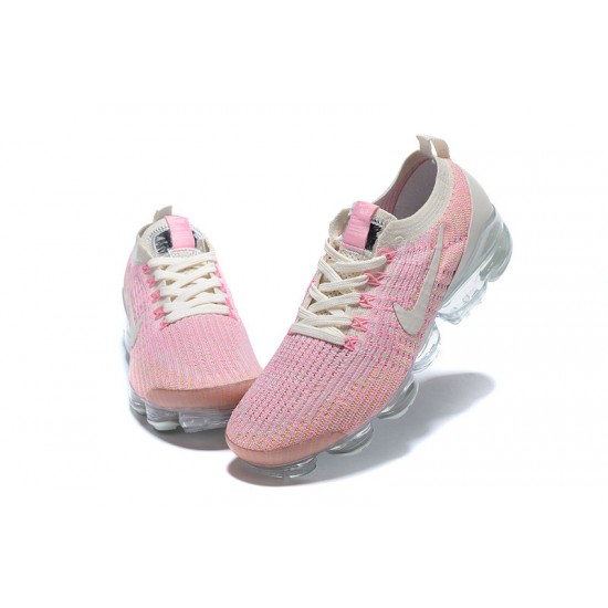 Dame Nike Air VaporMax Flyknit 3 Pink Hvit Løper sko AJ6910-008