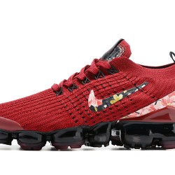 Dame Nike Air VaporMax Flyknit 3 Rød Black Løper sko CT1274 -600