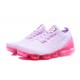 Dame Nike Air VaporMax Flyknit 3 Hvit Pink Løper sko AJ6910-005