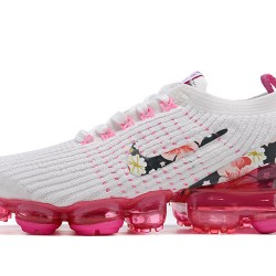 Dame Nike Air VaporMax Flyknit 3 Hvit Pink Løper sko AJ6910-601