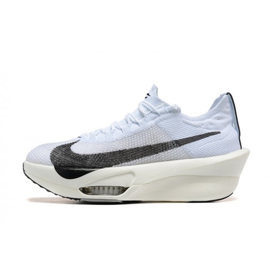 Dame/Herre Nike Air Zoom Alphafly NEXT 3 Black og Hvit Løper sko 