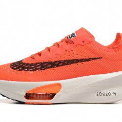 Dame/Herre Nike Air Zoom Alphafly NEXT 3 Orange Hvit Løper sko 