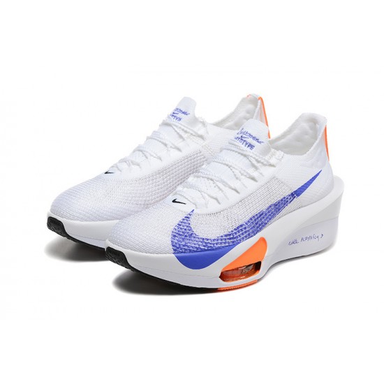 Dame/Herre Nike Air Zoom Alphafly NEXT 3 Hvit Løper sko