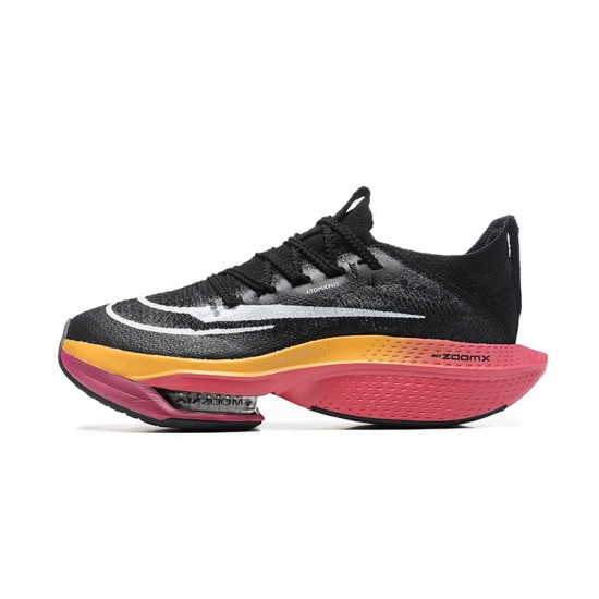 Herre Nike Air Zoom Alphafly Next 2 Black Orange Løper sko 